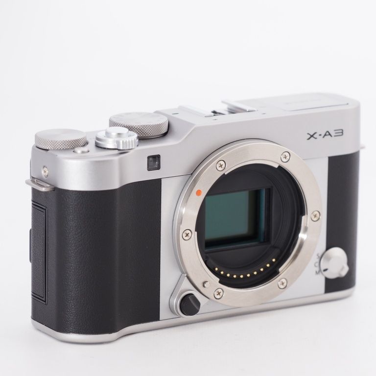 FUJIFILM 富士フイルム ミラーレス一眼 X-A3 ボディ シルバー X-A3-S