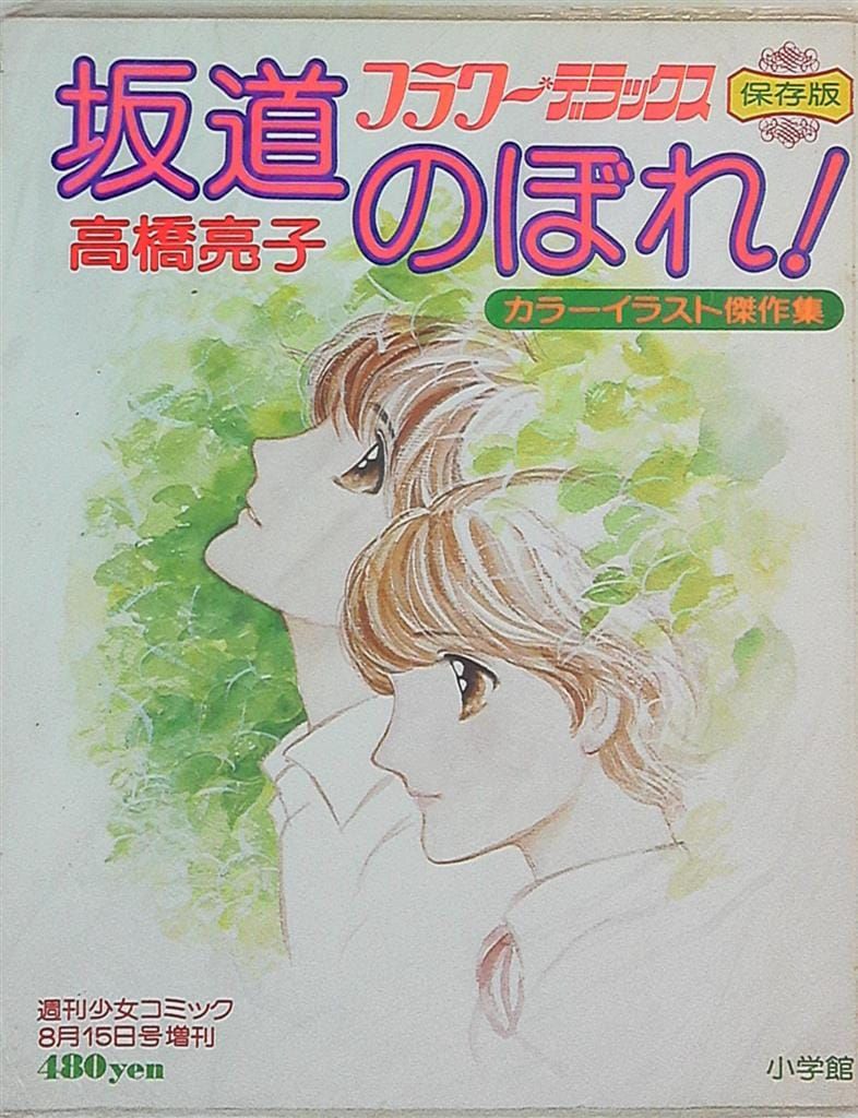 高橋亮子　マンガセット　カラーイラスト傑作集付き 高橋亮子 ボクちゃん その世界 フラワーデラックス保存版 カラー