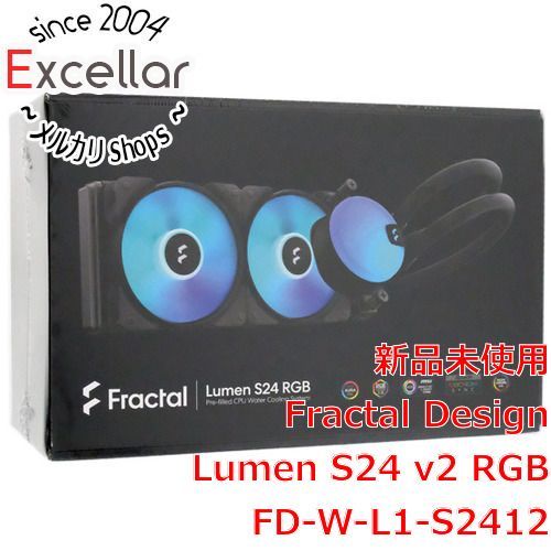 bn:6] Fractal Design 水冷一体型CPUクーラー Lumen S24 v2 RGB FD-W