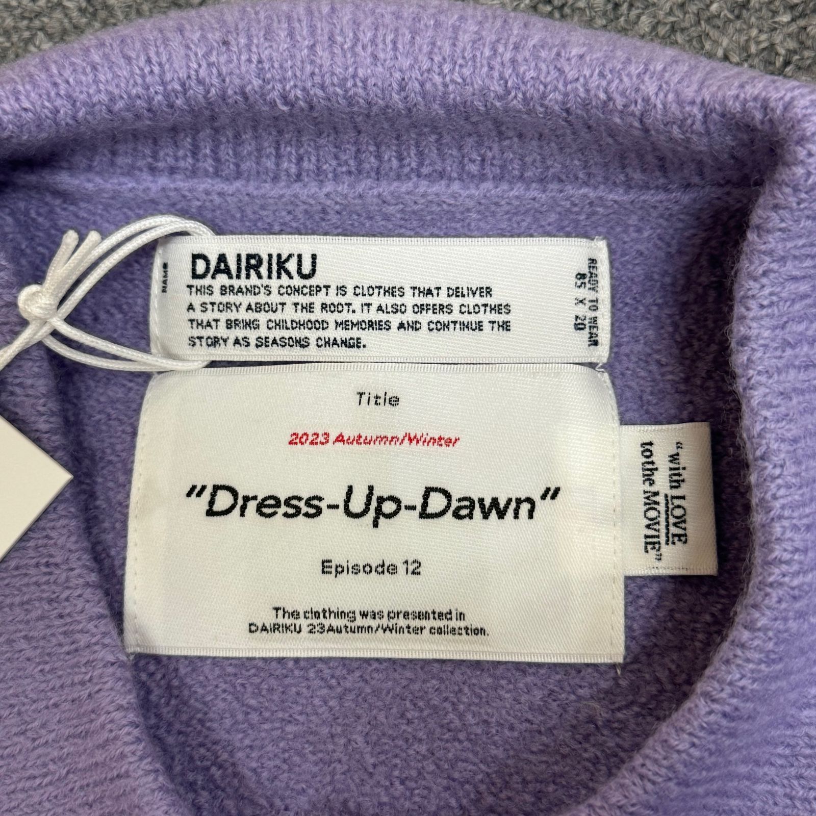 DAIRIKU Dress-Up-Dawn ポロシャツ 紫 【公式通販】