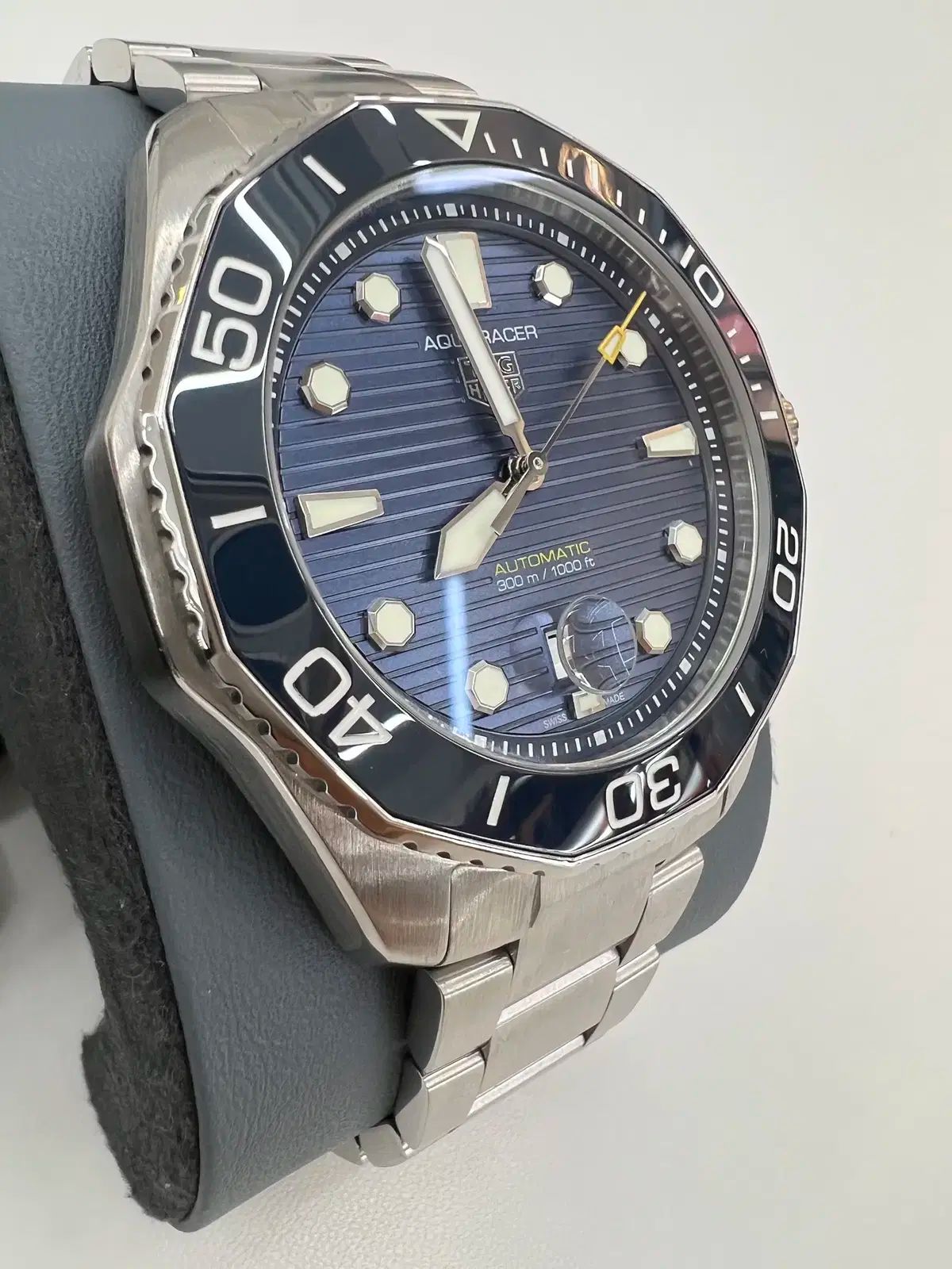ブランド ラックスオール タグ ホイヤー アクアレーサー 300 デニム版 43 mm