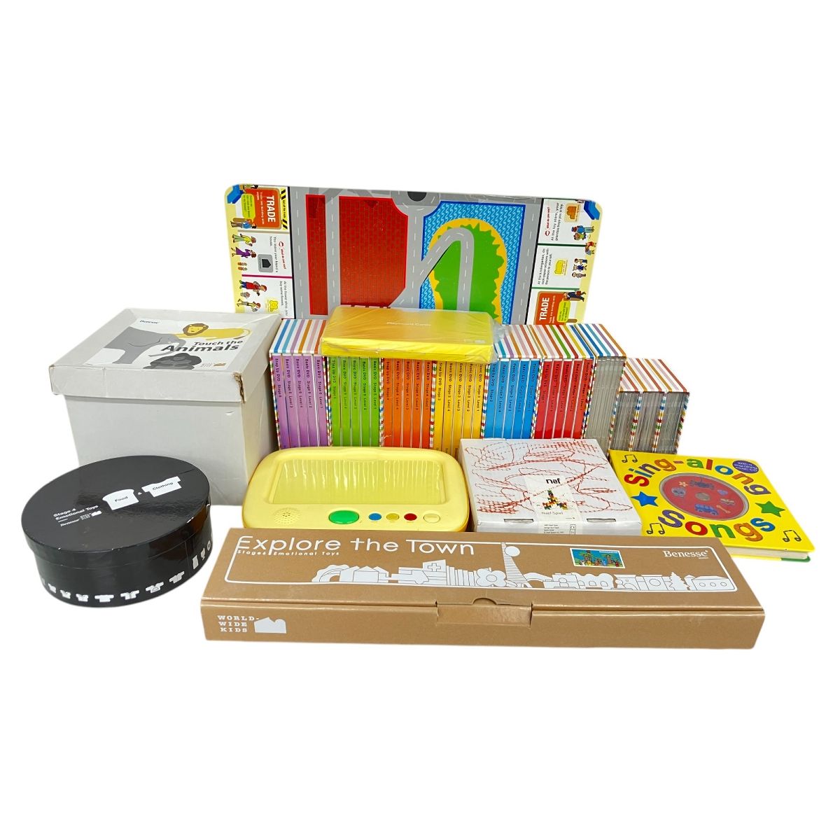 Benesse ベネッセ Worldwide Kids ワールドワイドキッズ ステージ1-6 セット 英語 幼児 教材 K9980504