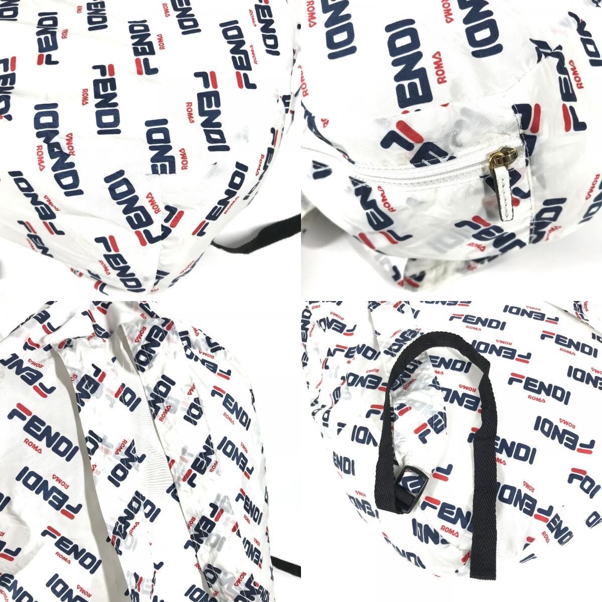 FENDI フェンディ リュックサック フィラ FILA コラボ ナイロン - メルカリ