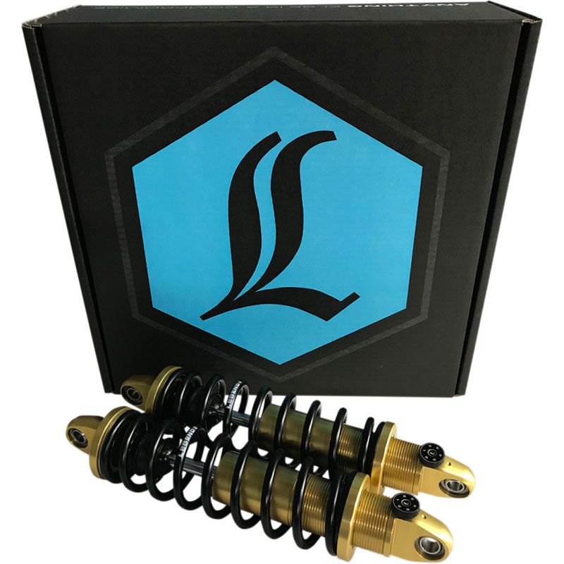 5☆大好評！ LEGEND REVO-A アジャスタブル コイルサスペンション ゴールド 12インチ 1999年以降ツーリング 激安