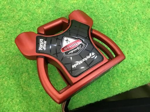 テーラーメイド Spider LIMITED itsy bitsy RED 34インチ パター PT スチール フレックスその他 メンズ 男性用 右利き 右用 Cランク ゴルフクラブ