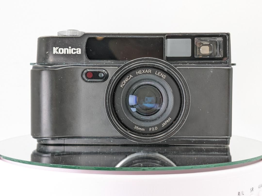 動作〇 KONICA フィルムカメラ HEXAR ブラック