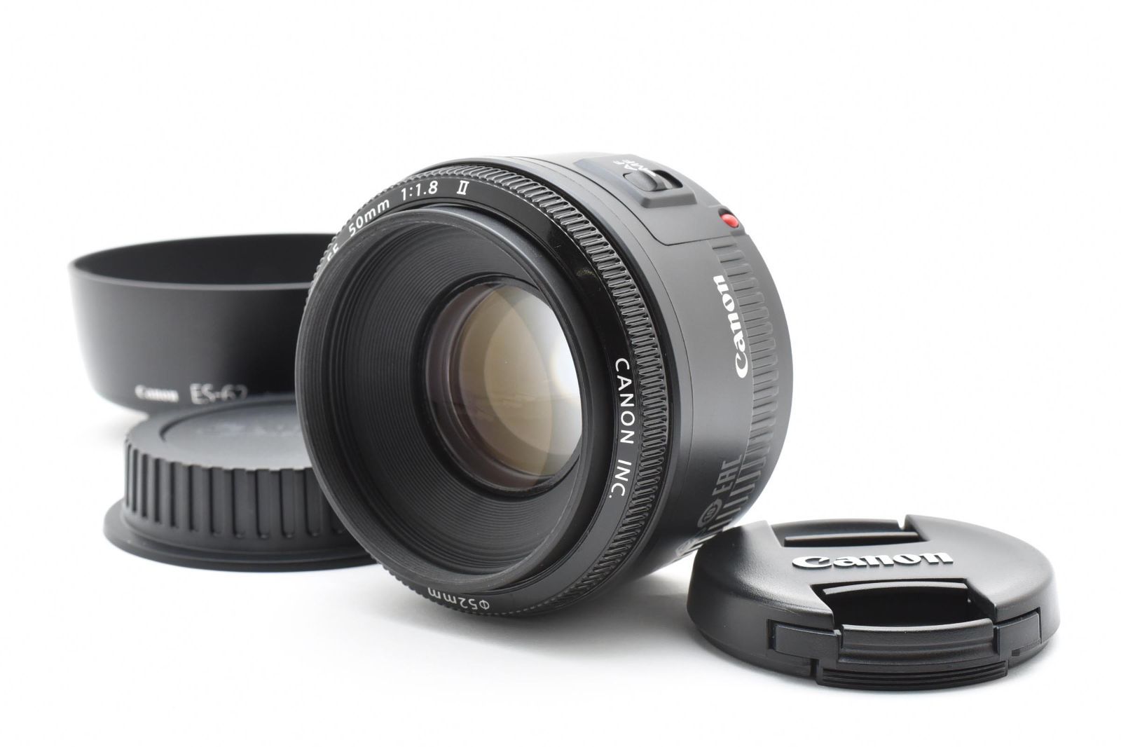Canon EF 50mm F1.8II 単焦点 美品 動作良好前後キャップ付き 楽しい！キヤノンの激安レンズEF 50mmF1.8 IIレビューと作例たち