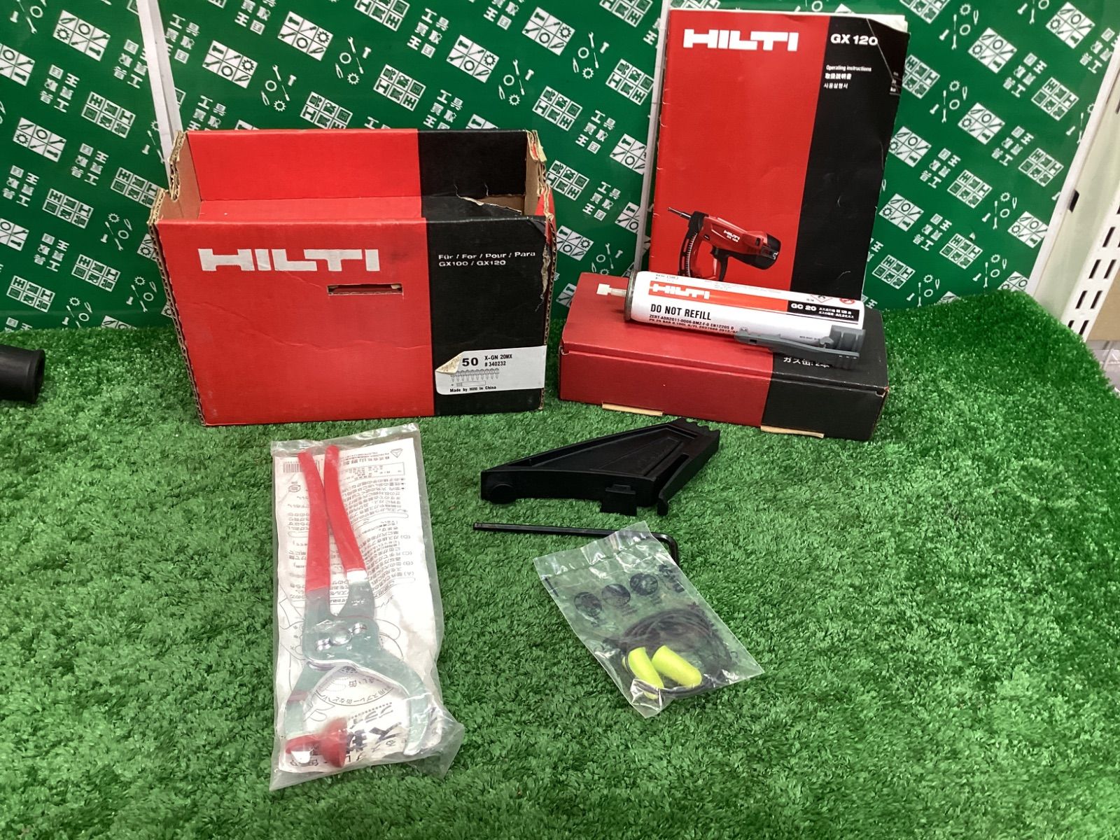 HILTI ヒルティ 電気 機械設備用 ガス式鋲打機 GX120 ITH2LKMLGPAG