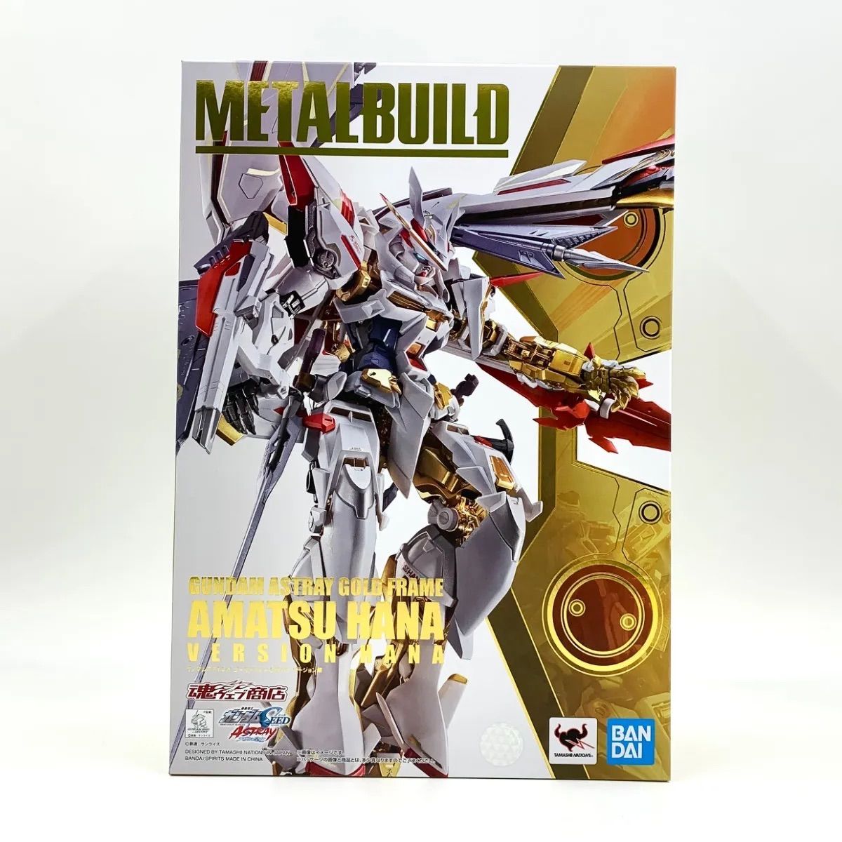 中古/A-】METAL BUILD ガンダムアストレイ ゴールドフレーム天ハナ バージョン華 「機動戦士ガンダムSEED ASTRAY 天空の皇女」  - メルカリ