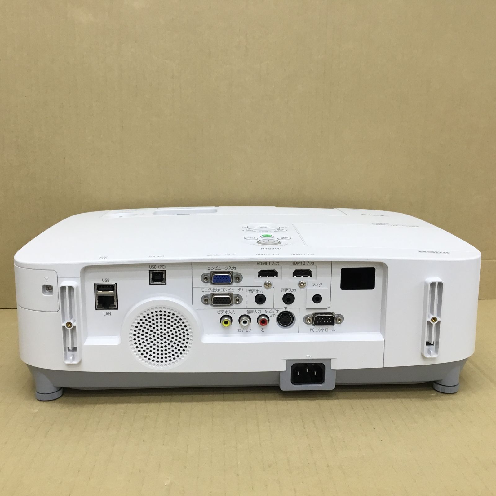 NEC プロジェクタ　NP-P401WJL ヨドバシ.com - NEC エヌイーシー 液晶プロジェクター ViewLight