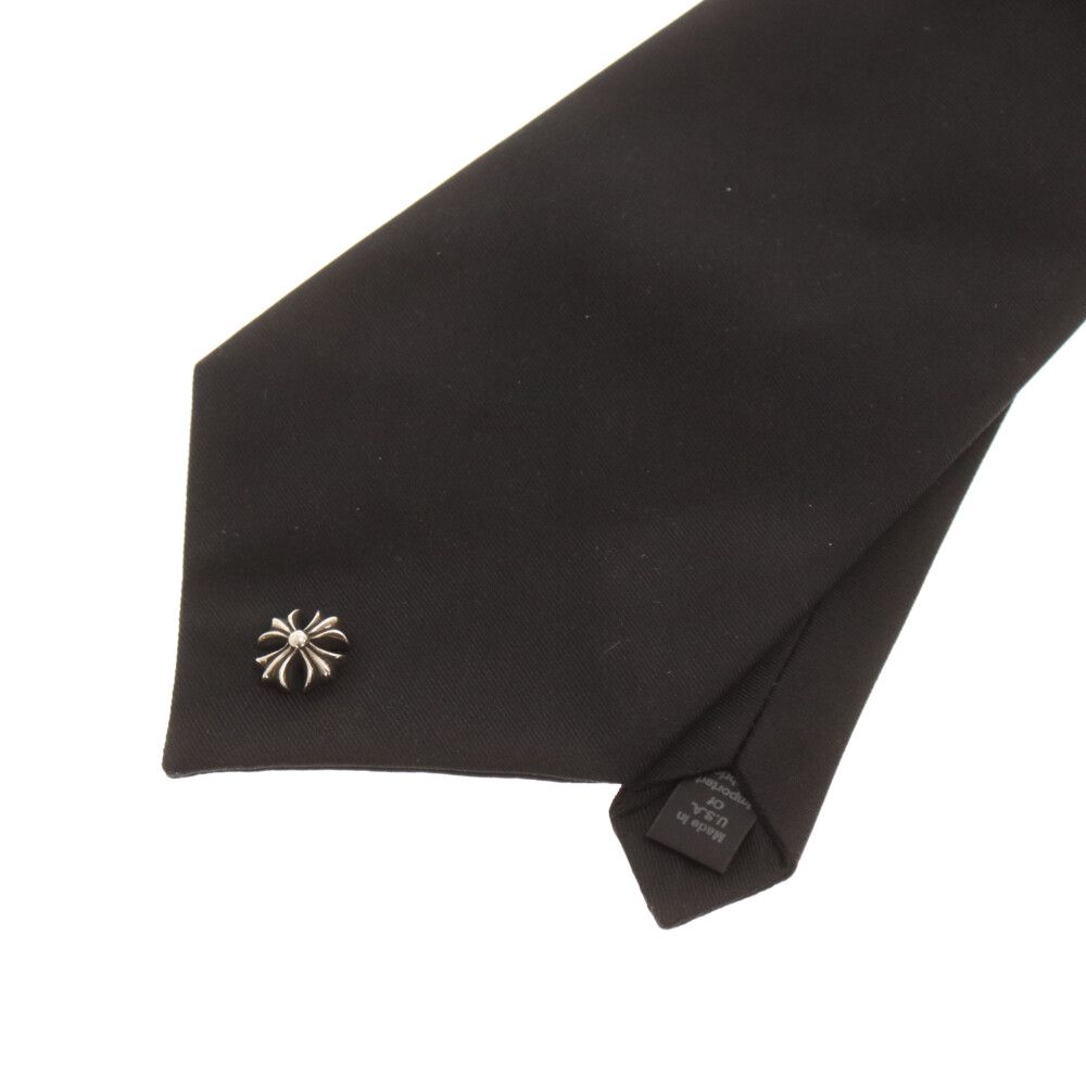 CHROME HEARTS (クロムハーツ) SILK TIE CH PLUS CHプラスシルク