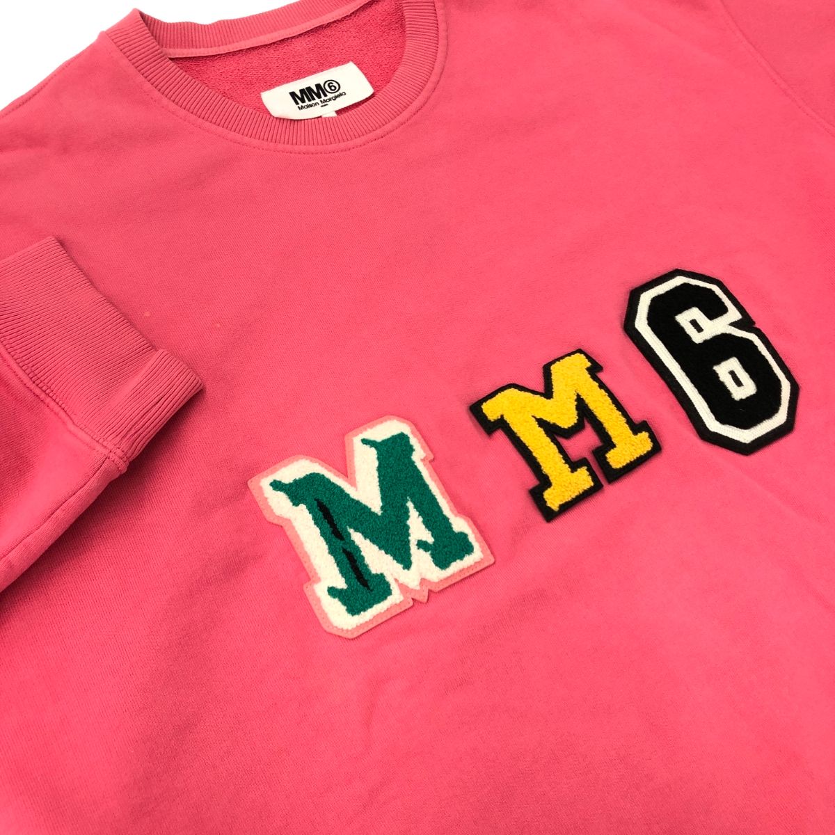 mm6 エムエムシックス スウェット ワンピース サイズ:S ピンク 