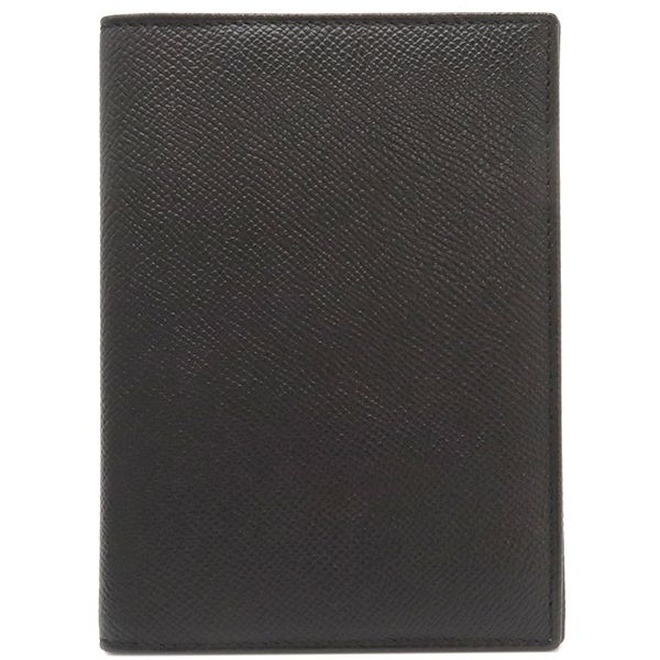 ブルガリ BVLGARI 手帳カバー クラシコ レザー ブラック 黒 パスポートカバー 箱