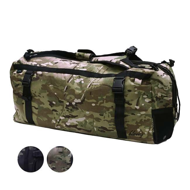 ラケット収納可 blueeq(ブルイク) 2024 HIBRID BOSTON BAG MEDIUM X-PAC ハイブリッド ボストンバッグ M 56L BQB-00039(041389962)