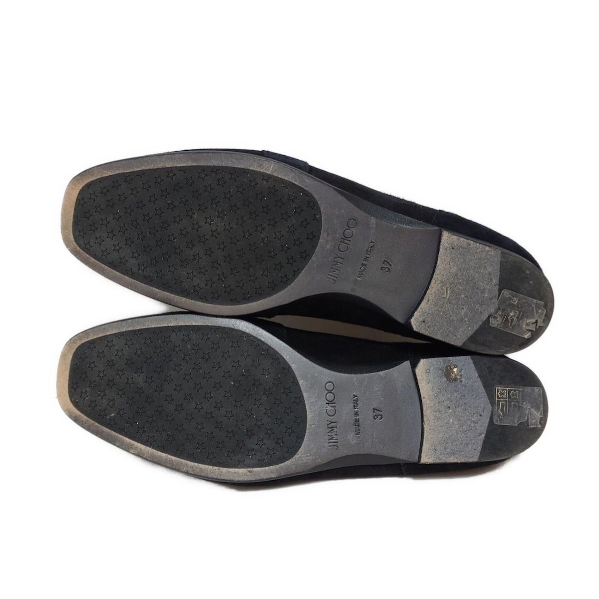 jimmy choo ジミーチュウ　フラットシューズ　黒37 Amazon | [Jimmy Choo] [ジミーチュウ] バレエシューズ フラット