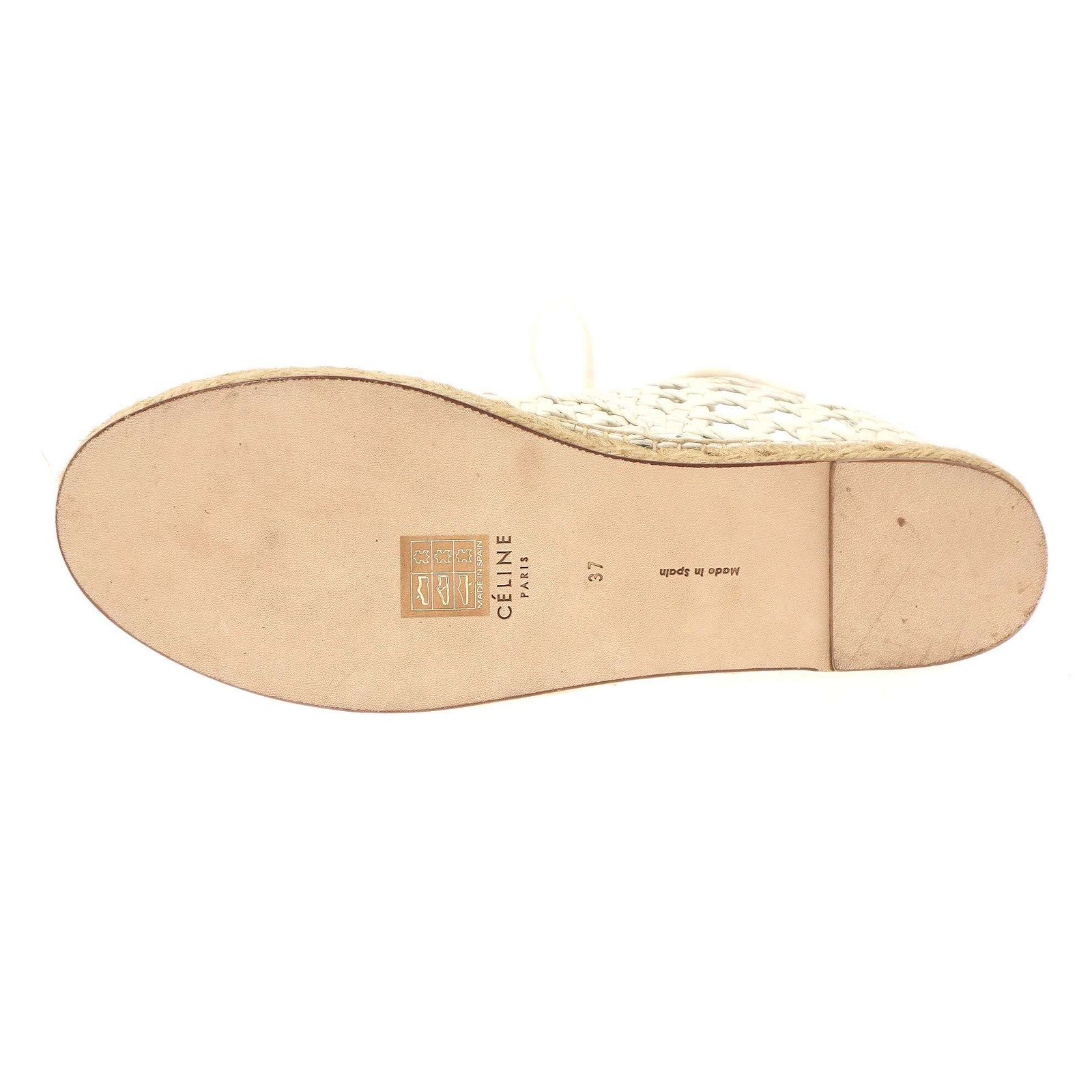 CELINE セリーヌ 2017 Resort エスパドリーユレースアップシューズ