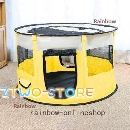 ペットサークル猫ケージ折りたたみ中型犬ペットゲージ猫用子猫避難折り畳みキャットハウス犬用おしゃれ室内屋根付き小屋軽量屋内野外