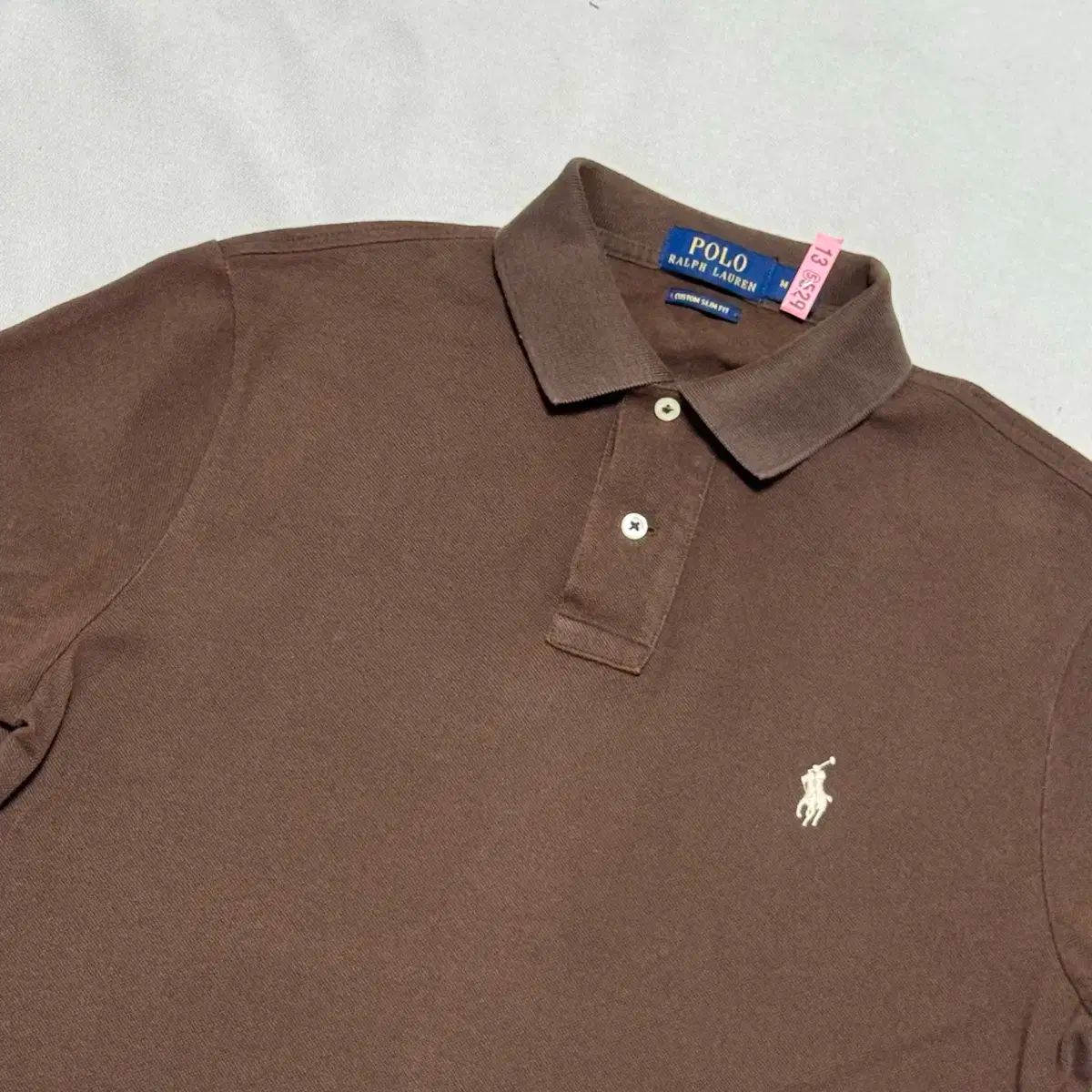 M POLO RALPH LAUREN ポロラルフローレン 茶色 ポロTシャツ