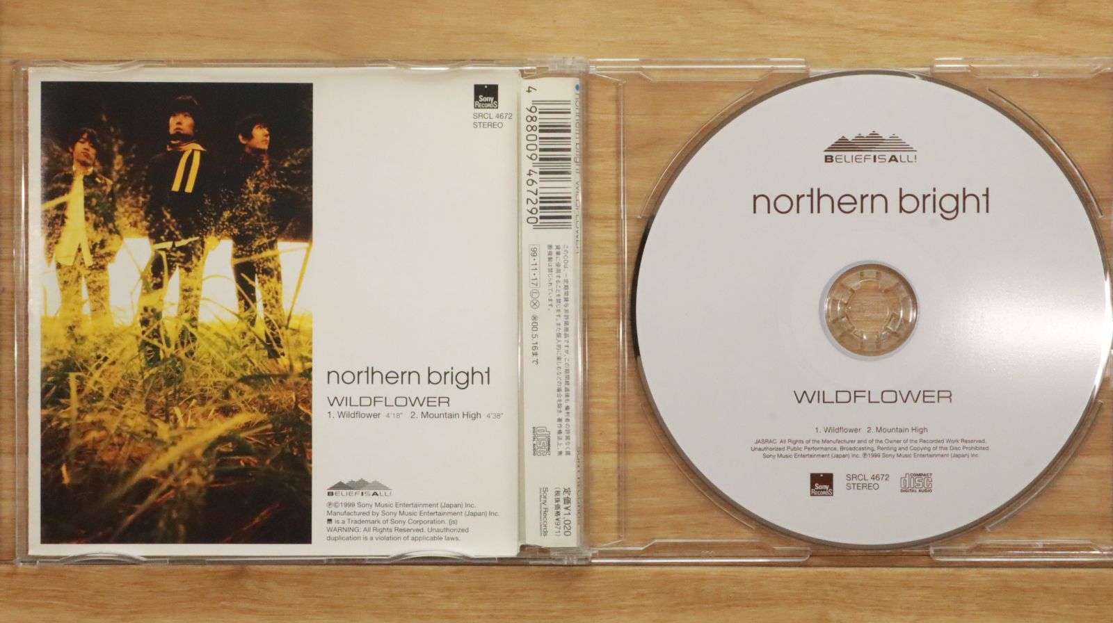 【新品未開封・送料無料】 国内盤CD☆ノーザン・ブライト/NORTHERN BRIGHT□ WILDFLOWER PCアクセサリ・サプライ