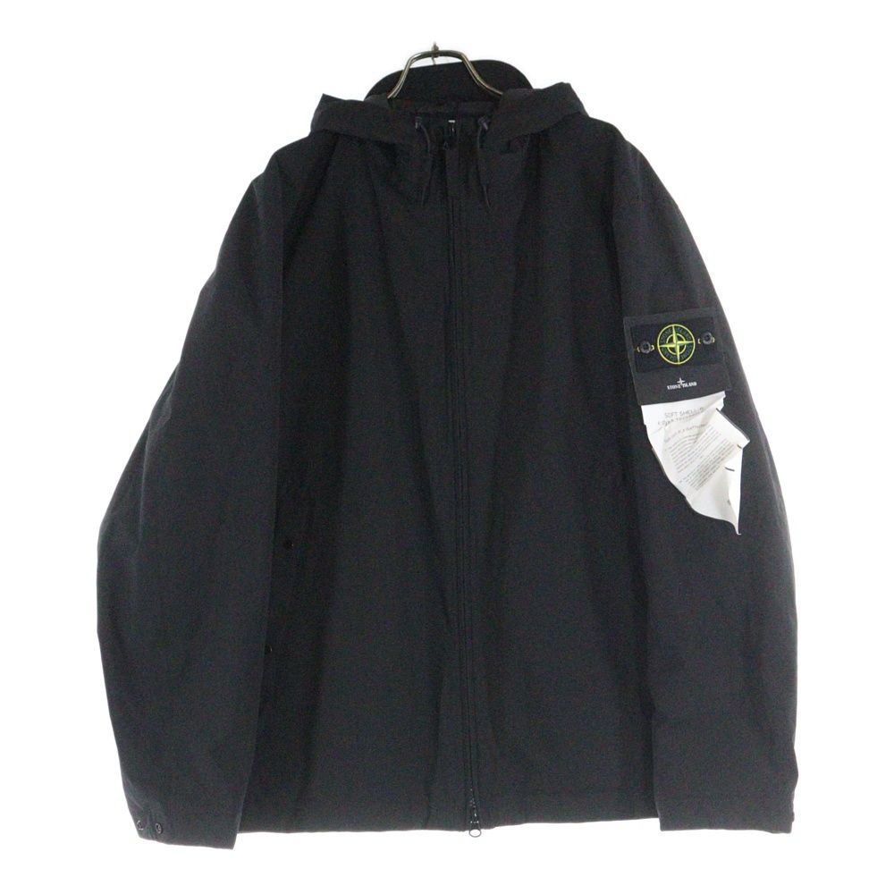 STONE ISLAND ストーンアイランド ストコンパスバッジ付き フード付きジャケット K1S154100047S0A27 ブラック