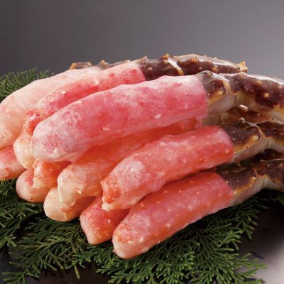 北海道産 生たらばがに脚むき身800gセット 生食可 大振り
