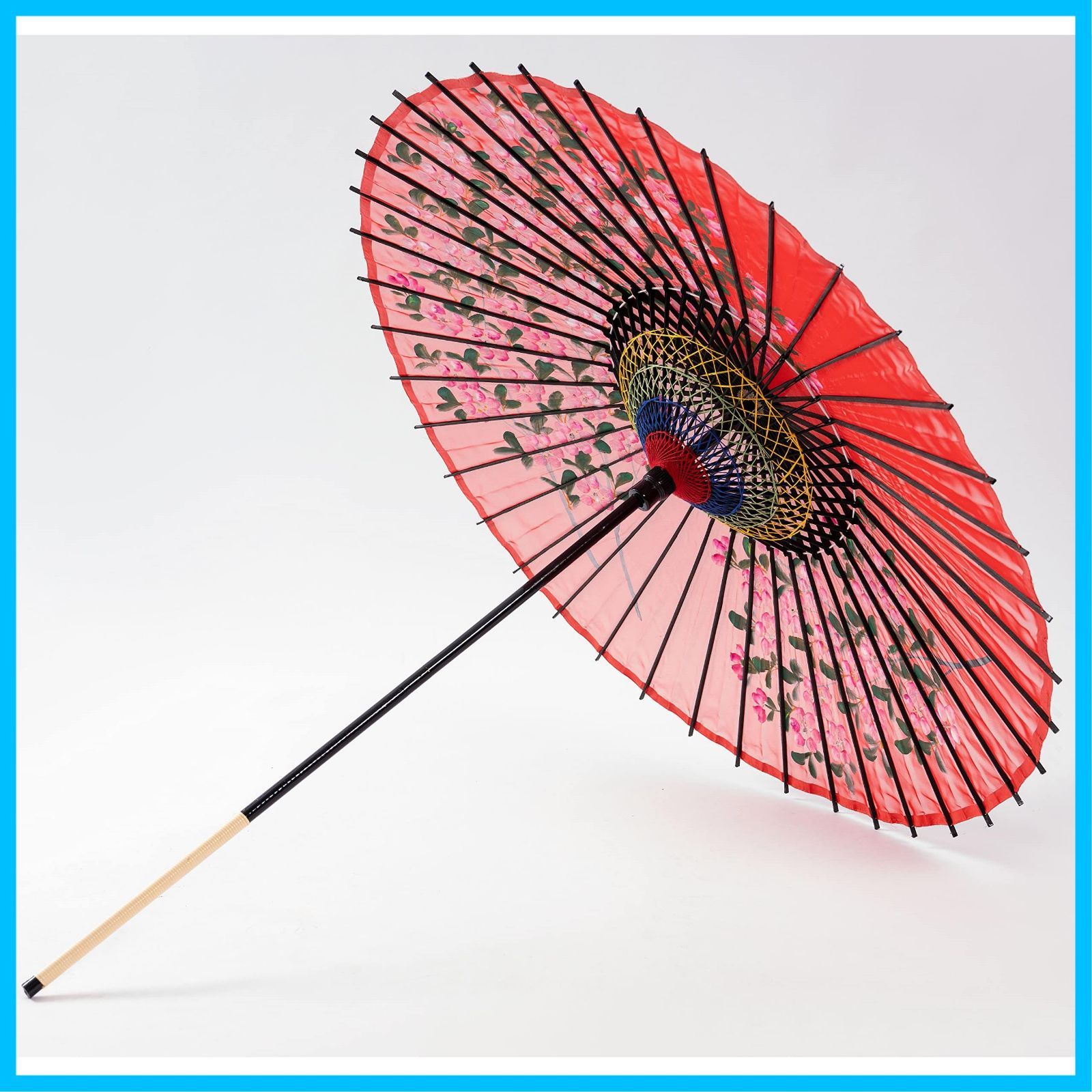 山本竹細工屋 （YAMAMOTOTAKIZAYIKUYA ) 和傘 番傘 蛇の目傘 雨傘 防水加工 (赤色) 山本竹細工屋 （YAMAMOTOTAKIZAYIKUYA)竹製篠笛 7穴 黒紐