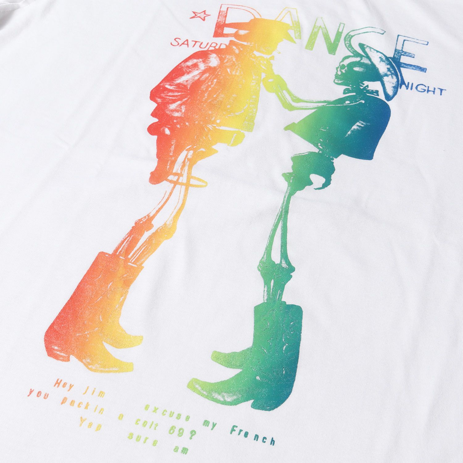 AKA SIX / エーケーエーシックス ： T-SHIRT DEAD COWBOYS ：TSW07DC