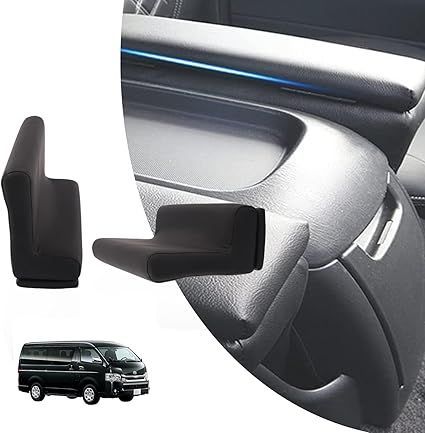 【在庫処分】VEHSUN 【改善品】トヨタ ハイエース 専用 アームレスト 2個セット レジアスエース 200系 パーツ コンソールボックス 1型~7型 GL スーパーGL HIACE/REGIUSACE H200 2004.8～ 適用 小物入れ 収