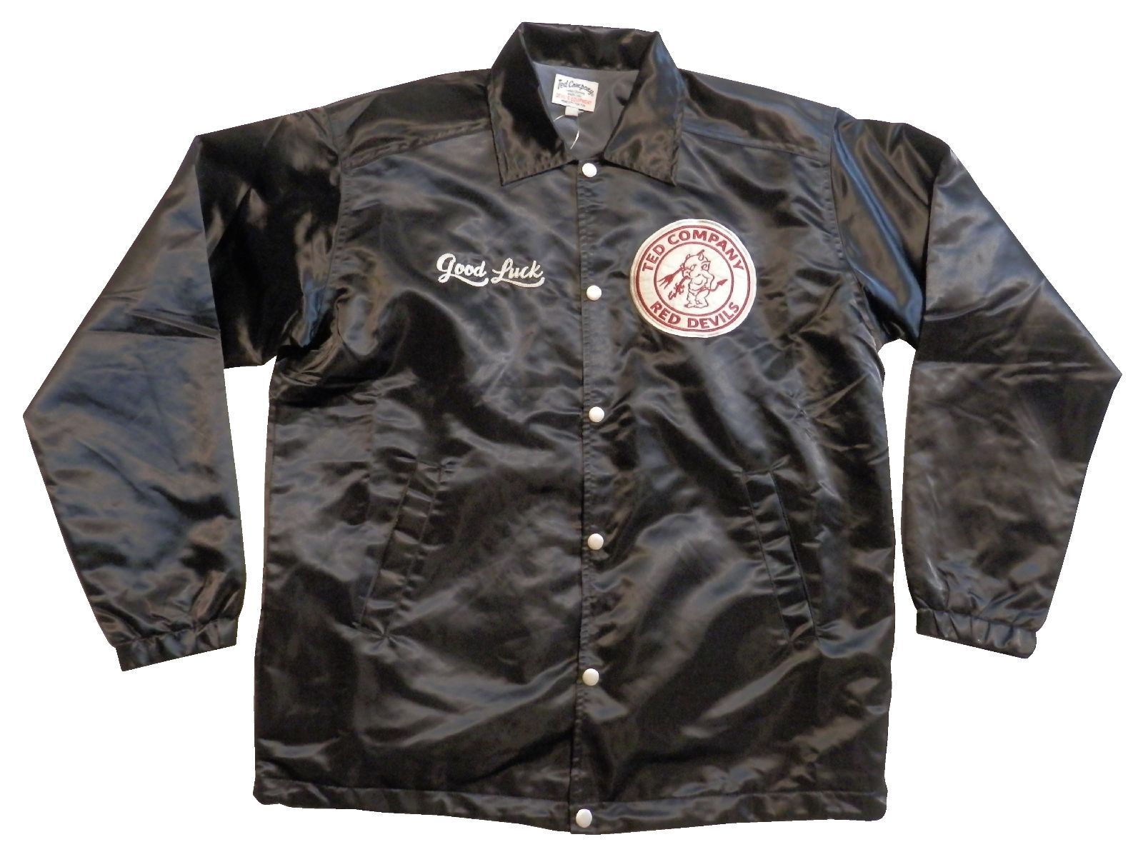 テッドマン コーチジャケット TCNJ-070 ブラック L テッドマン／TEDMAN／Lサイズ／コーチジャケット／TCNJ-070／ブラック