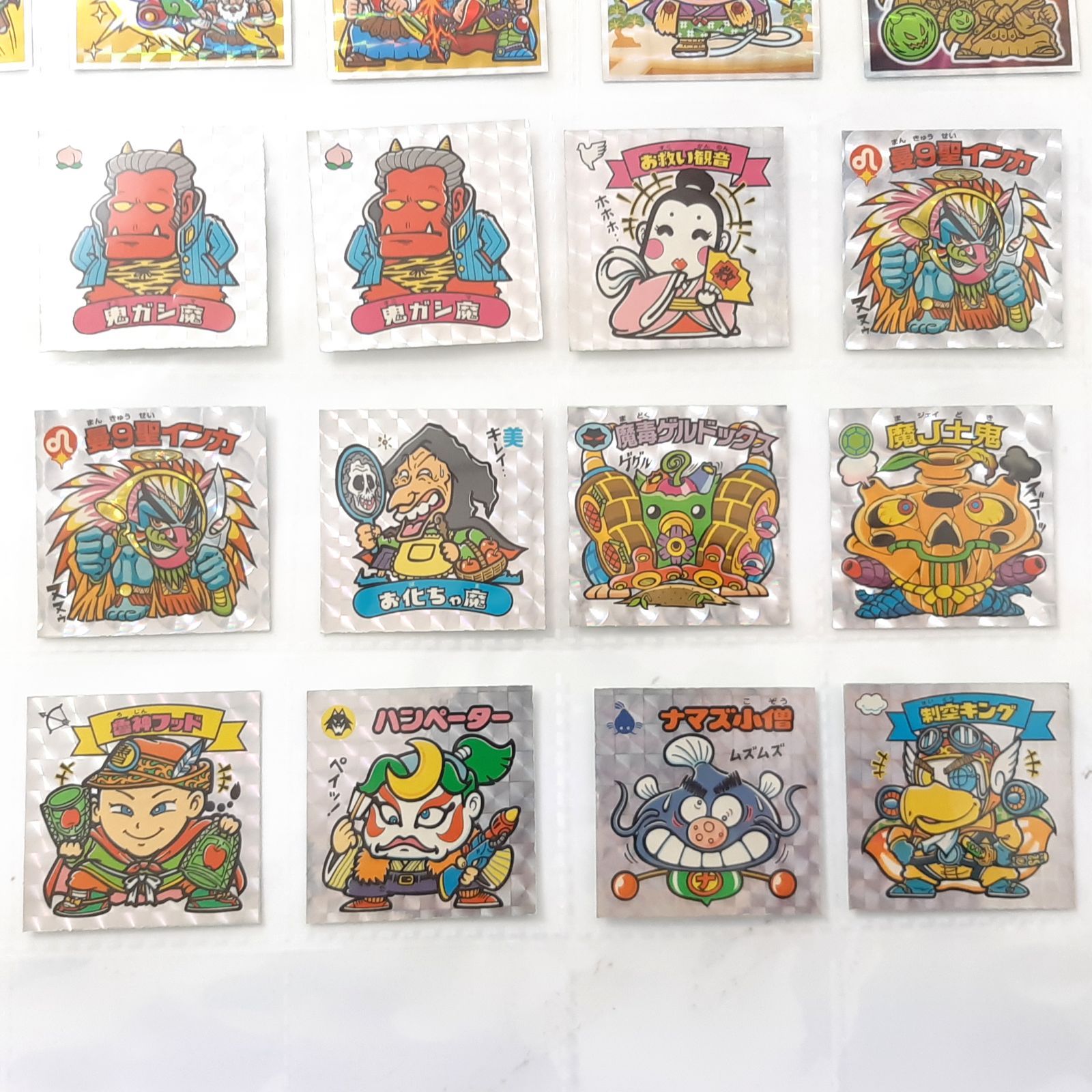 スーパーゼウス外伝 24種 フルコンプ 悪魔vs天使外伝シール 