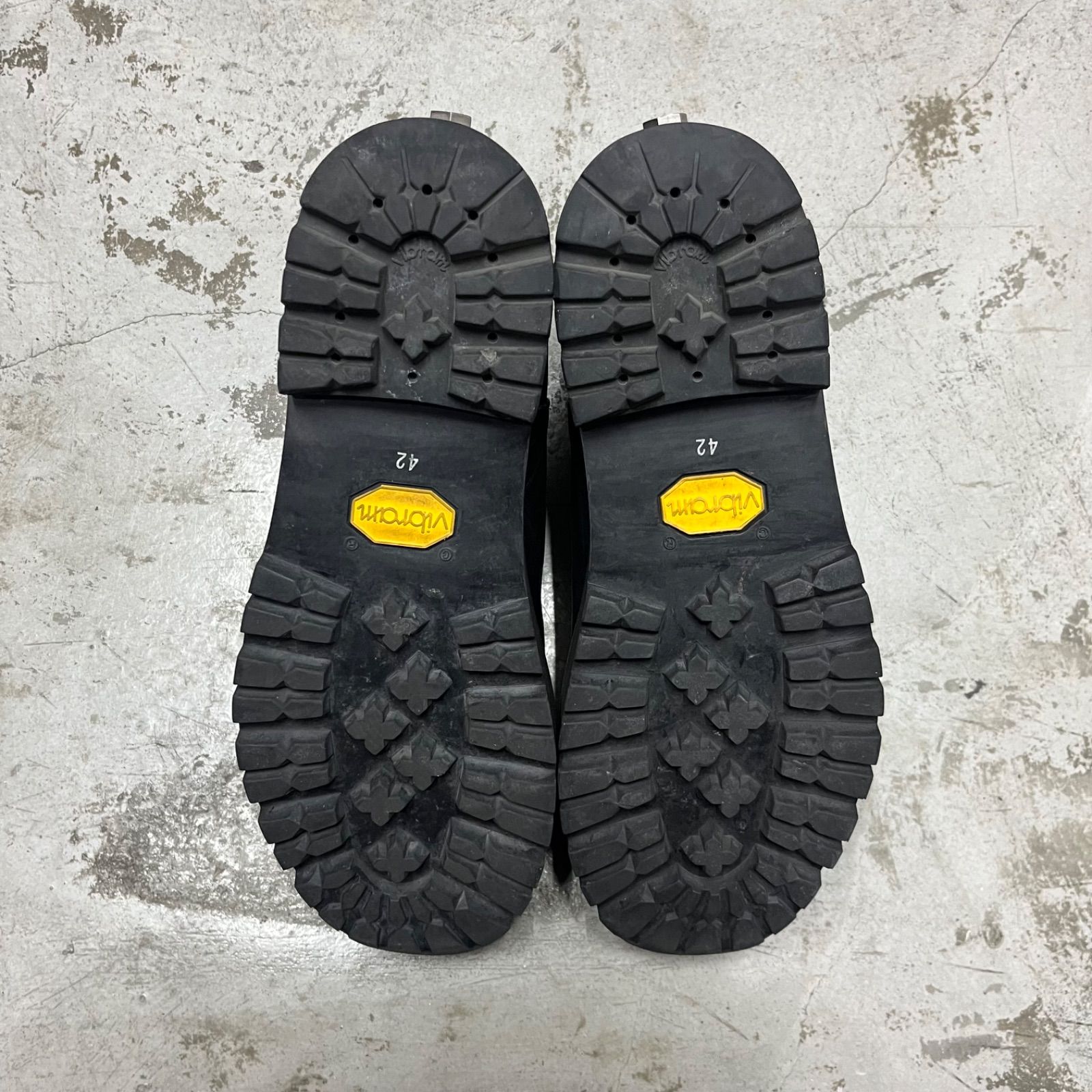 OUAT SPACE BOOTS スタッズ サイドゴア レザー スペースブーツ