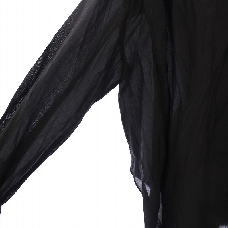ルシェルブルーシースルーブラック36 ル シェル ブルー - LE CIEL BLEU | Suiting Jumpsuit-Black-36