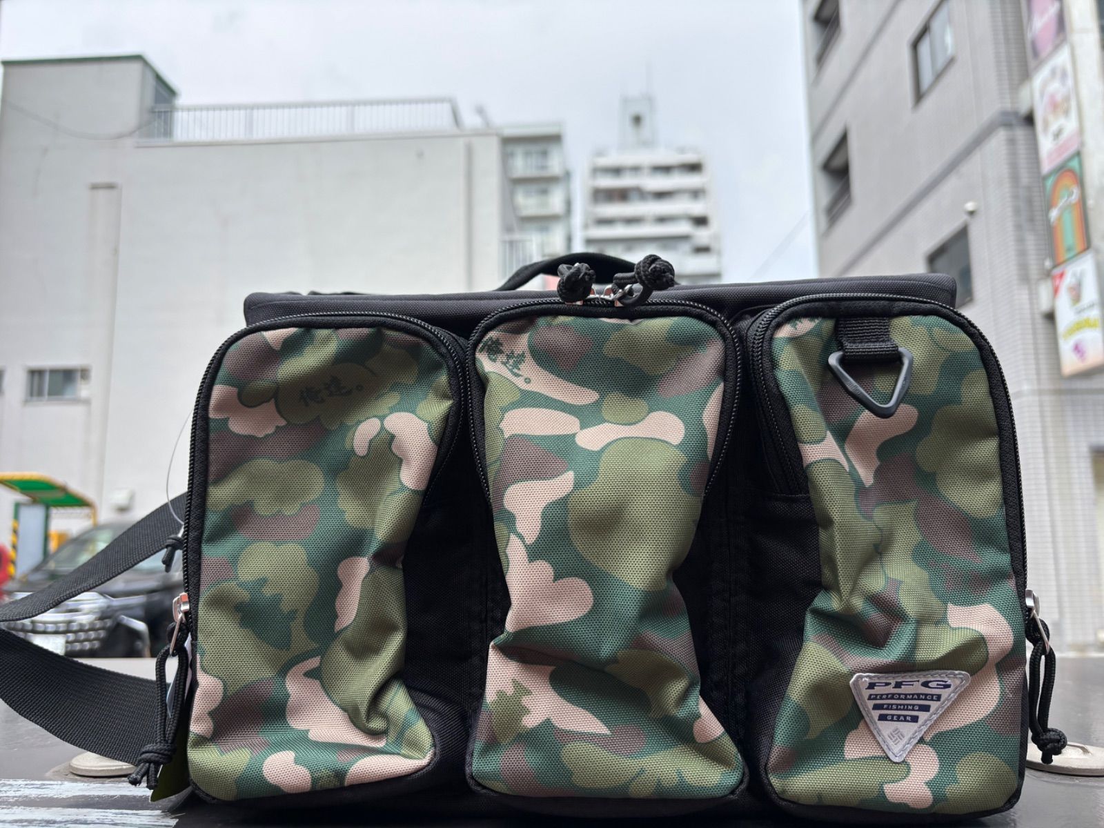 秦 拓馬 × コロンビア PU8837 バイパーリッジ PFG L Columbia