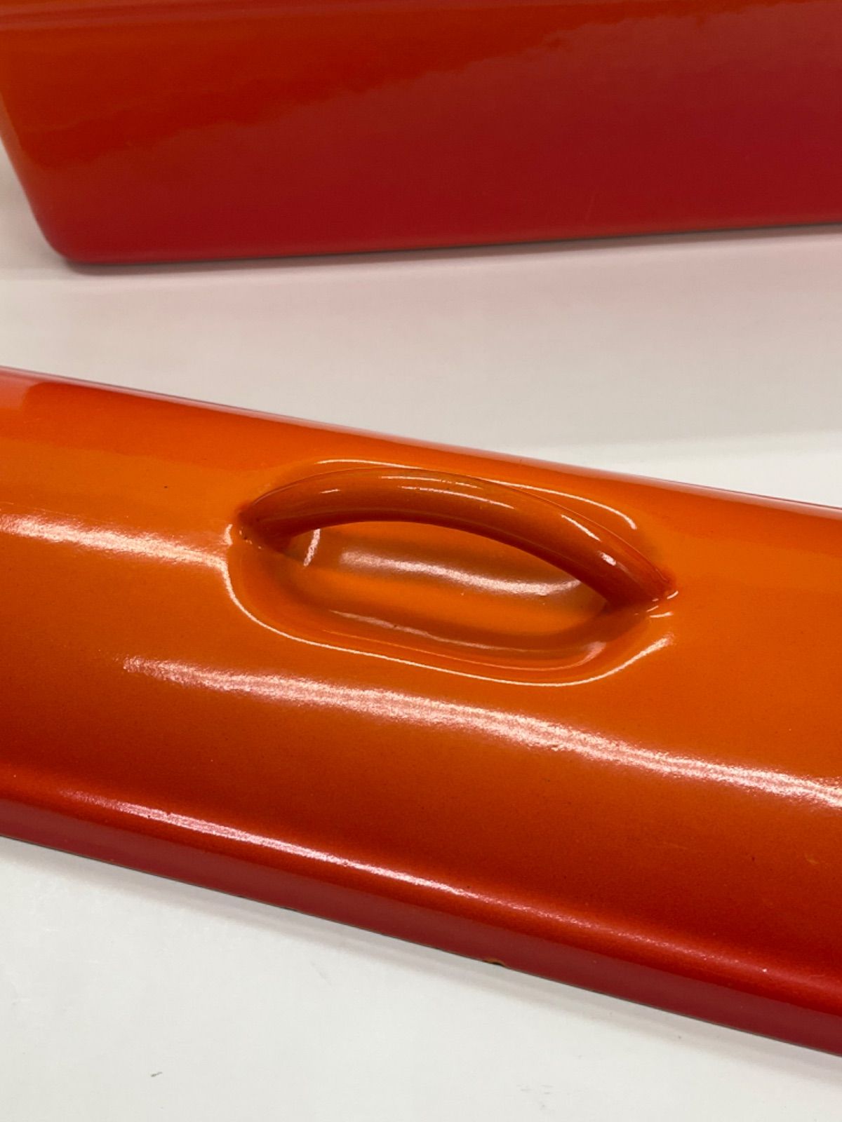 ル・クルーゼ テリーヌ型 サイズ32 Le Creuset ルクルーゼ オレンジ ②