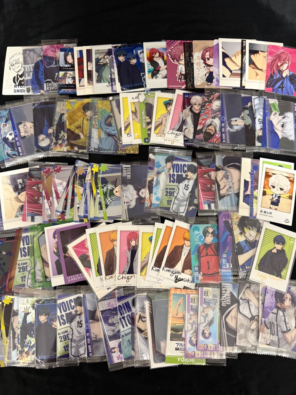 ブルーロック ウエハース ぱしゃこれ等 カード類 約1000枚大量まとめ