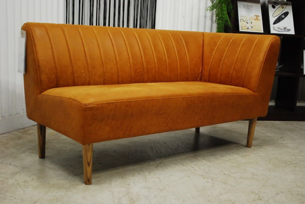 片肘デザインソファー ヴィンテージ調