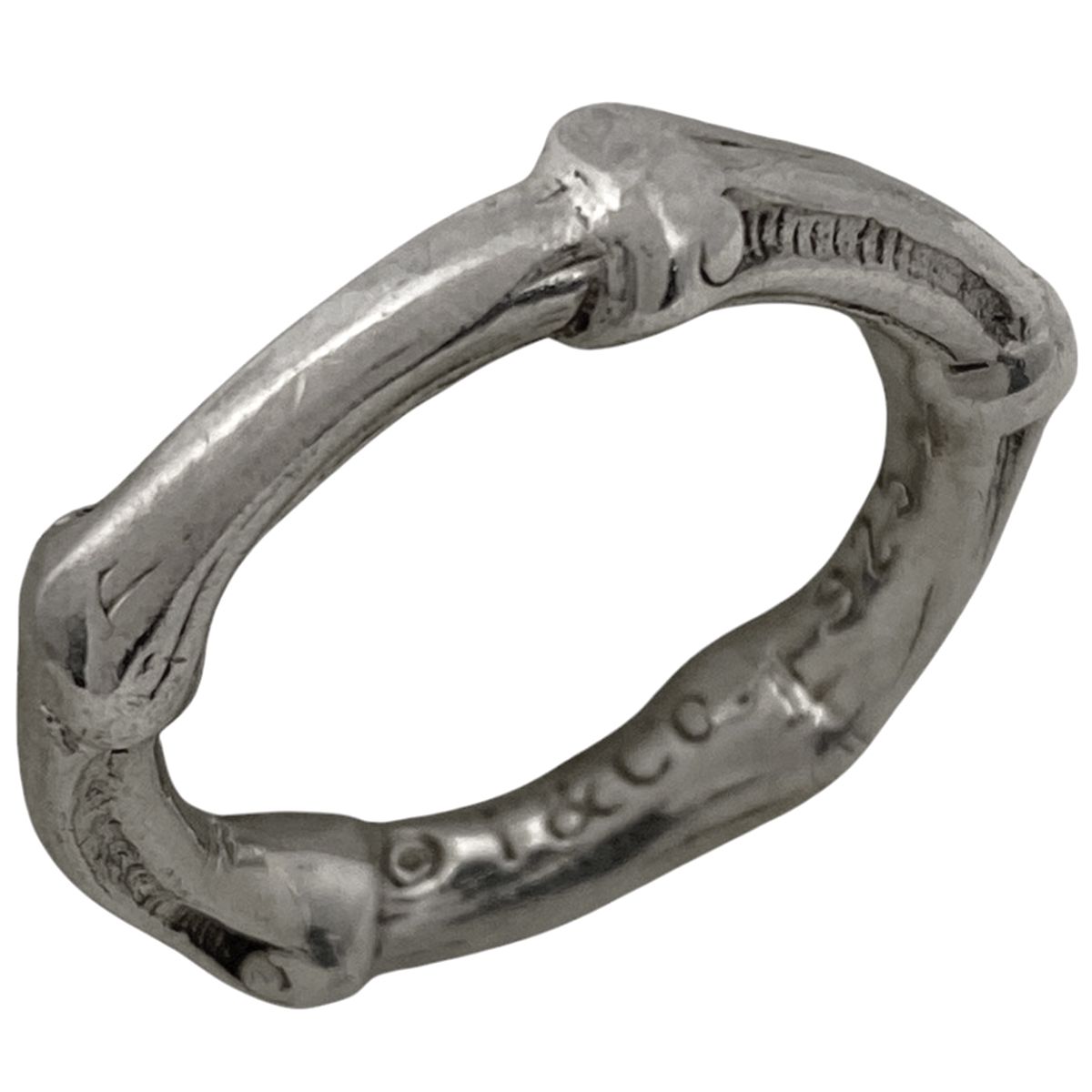 ティファニー TIFFANY&Co. バンブー リング 1996 指輪 リング 9号 