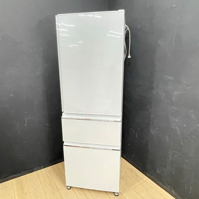 MITSUBISHI 365L 冷凍冷蔵庫 MR-CX37F-W 2020年製 中古 送料無料 三菱 ノンフロン 冷凍冷蔵庫 【中古】 動作保証 MR-CX37F-W