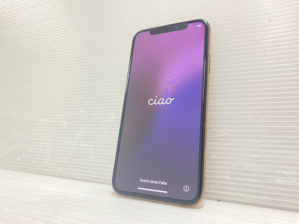 iOS18.4動作OK】iPhone XS 64GB ドコモ版 本体 SIMロックあり キズあり 