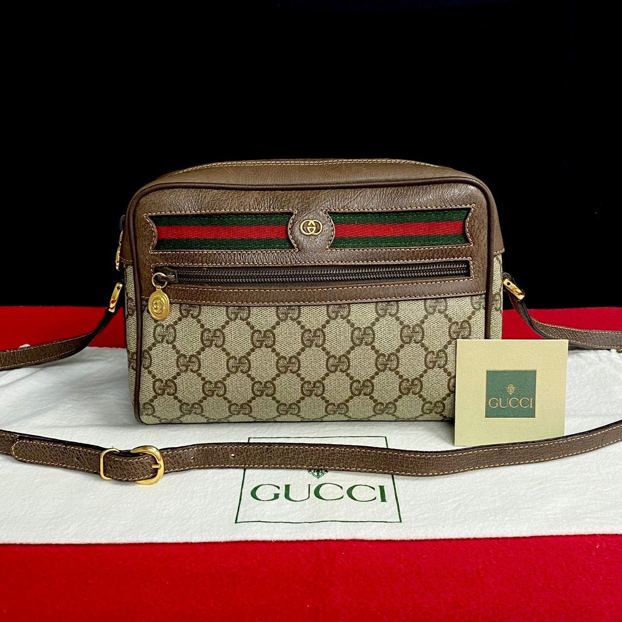 未使用保管品 袋付き GUCCI グッチ オールドグッチ ヴィンテージ 未使用保管品 袋付き GUCCI グッチ オールドグッチ ヴィンテージ