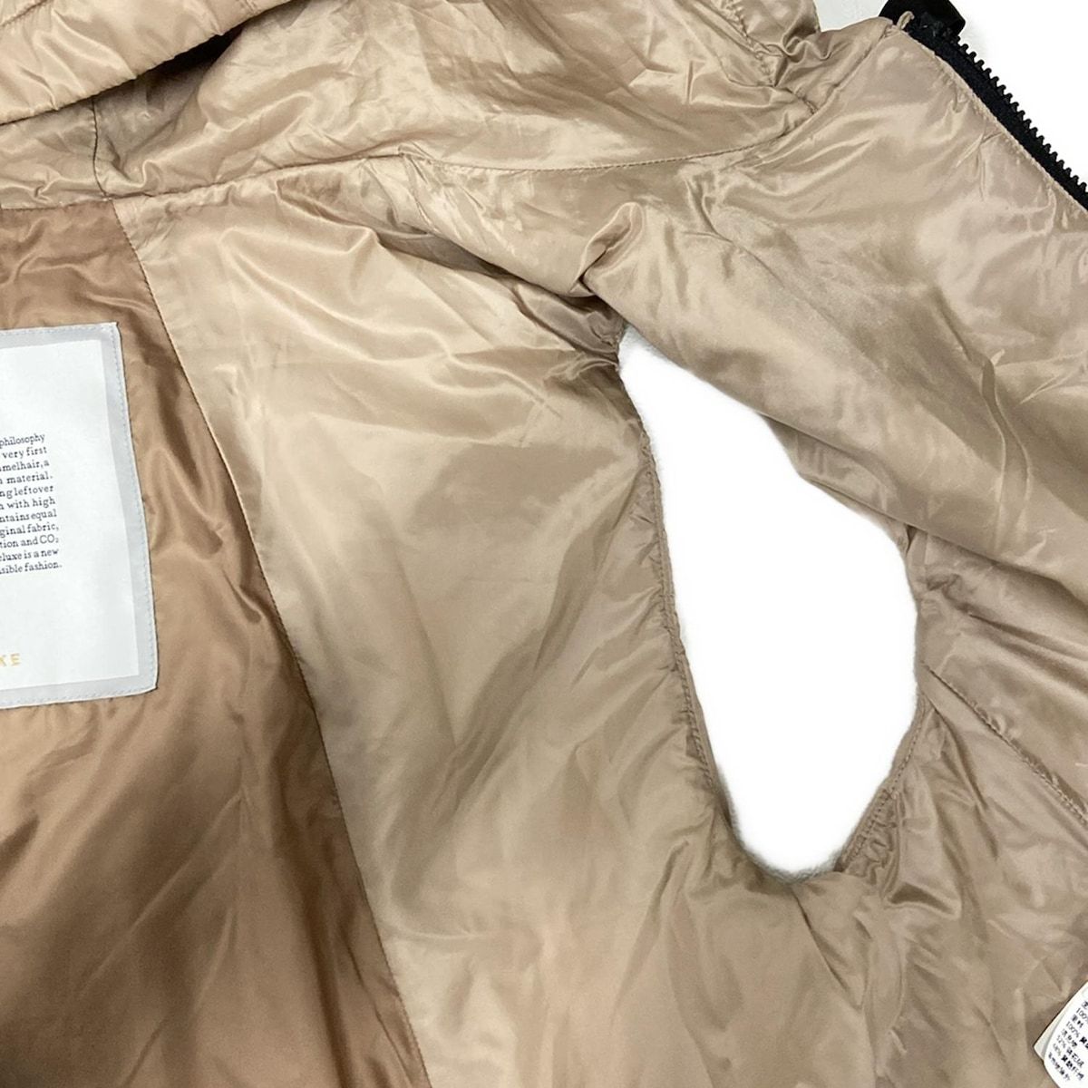 ノースリーブ 中綿