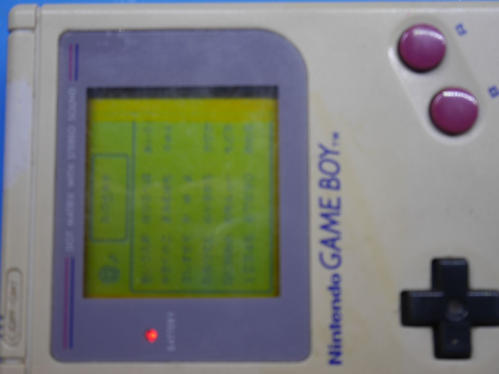 初代ゲームボーイ 訳アリ DMG-01 CPU-06 - メルカリ