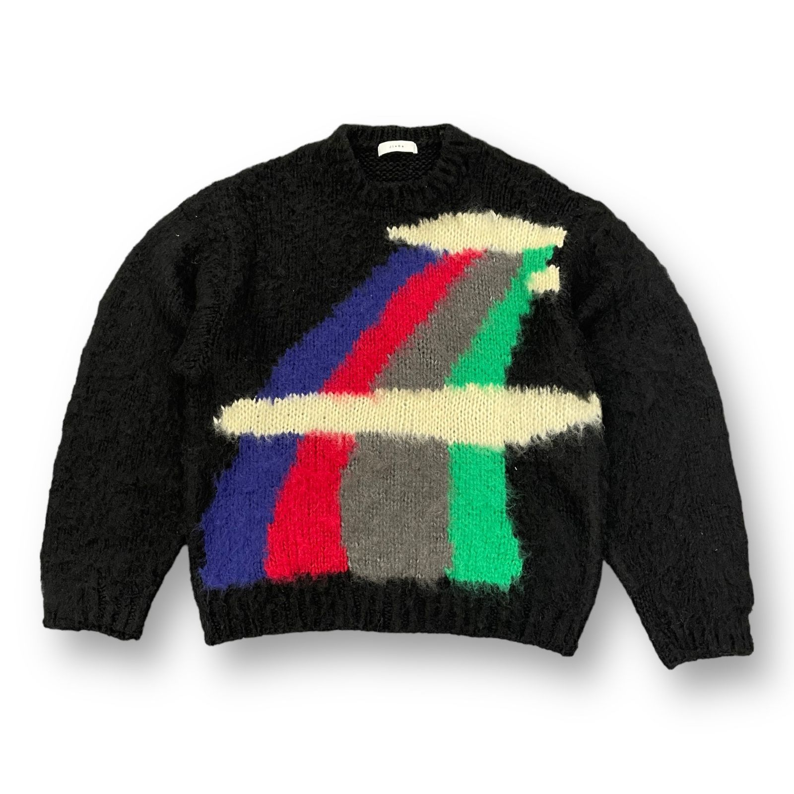 定価35200円 JIEDA 22AW MOHAIR RAINBOW KNIT モヘア レインボー