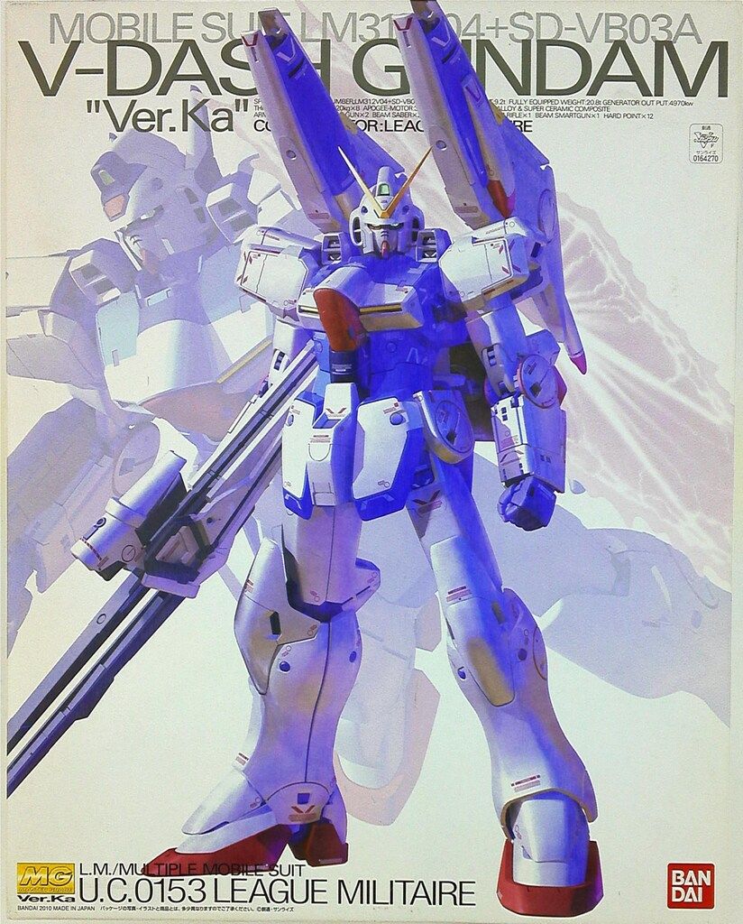 バンダイ MG Vダッシュガンダム|Ver.Ka 1|100 MG