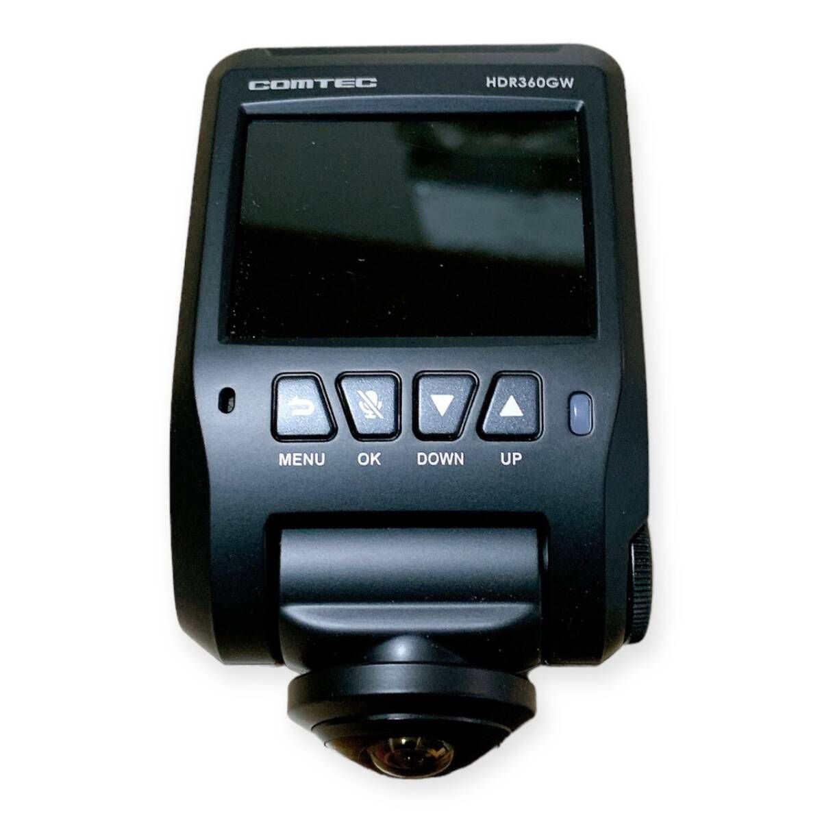 コムテック HDR360GW 64GB 前後　ドライブレコーダー　360度 コムテック ドライブレコーダー HDR360GW 360度+リヤカメラ 前後