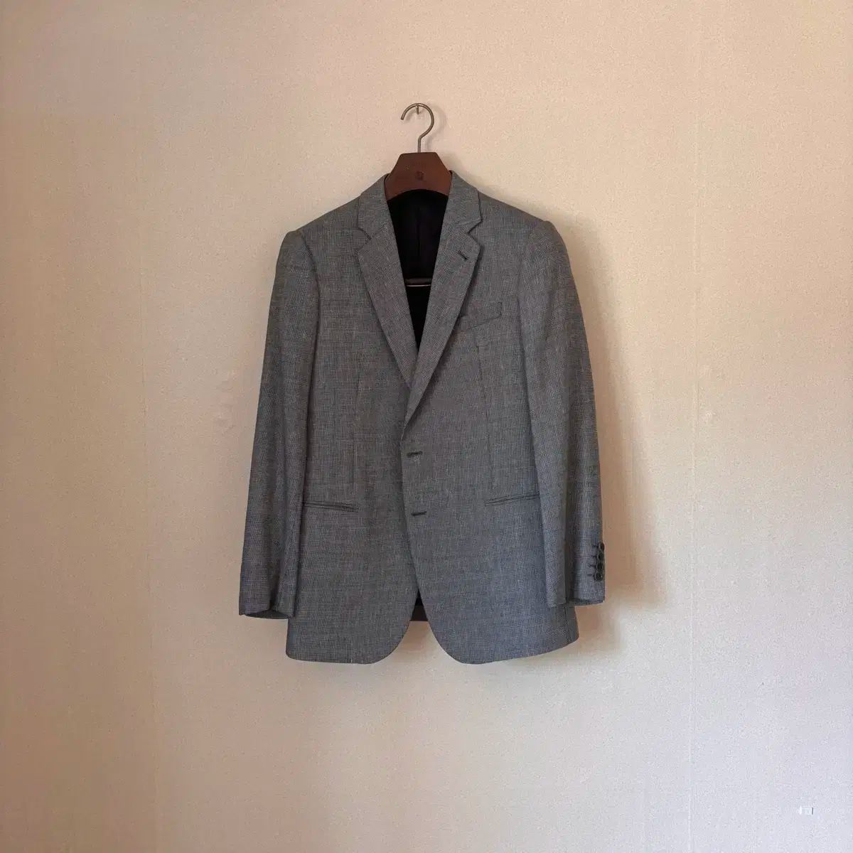 ARMANI アルマーニ ARMANI COLLEZIONI アルマーニコレツォーニ ジャケット 100 ウールリネン メトロポリタン 新世界