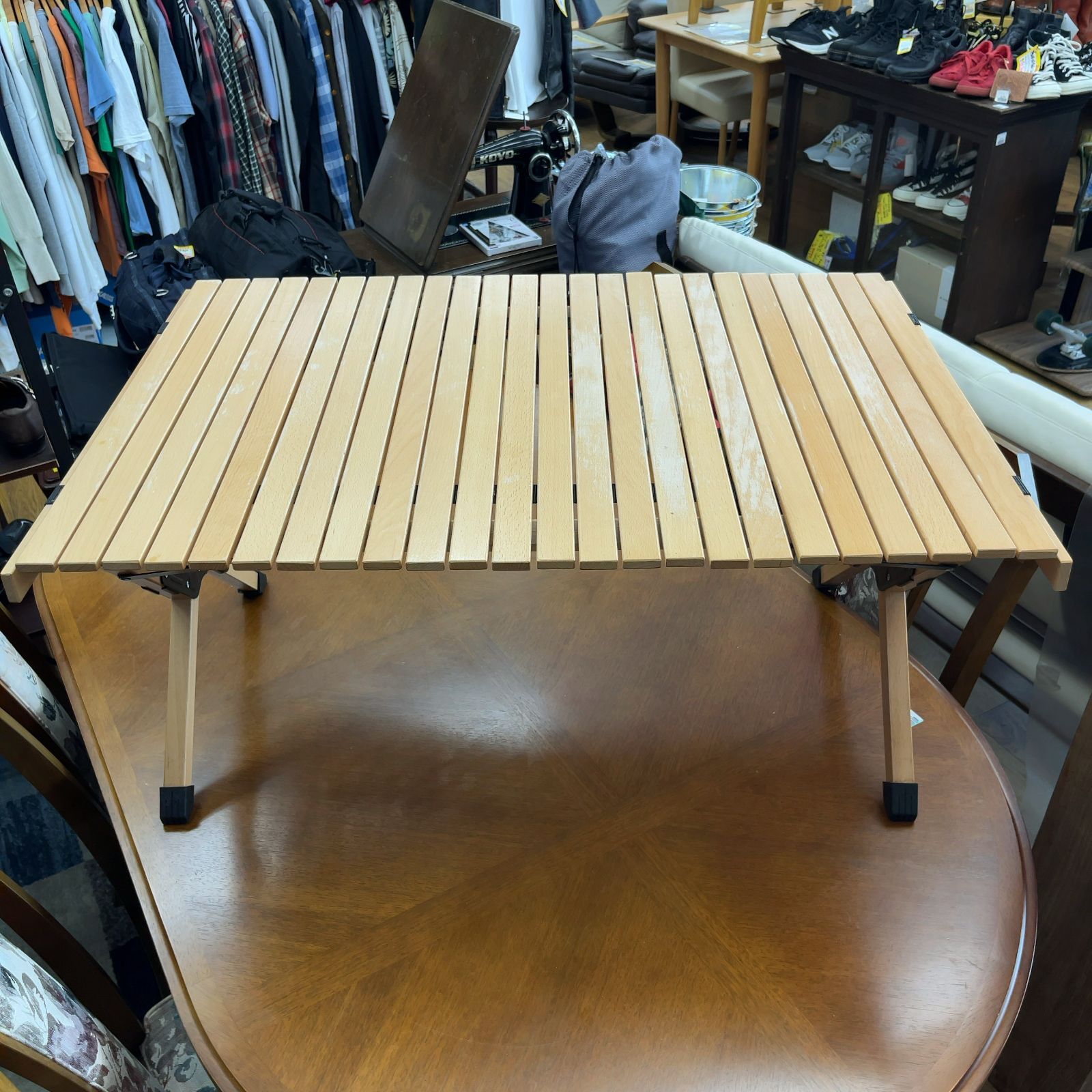 fieldoorウッドロールトップテーブル FIELDOOR フィールドア ウッド