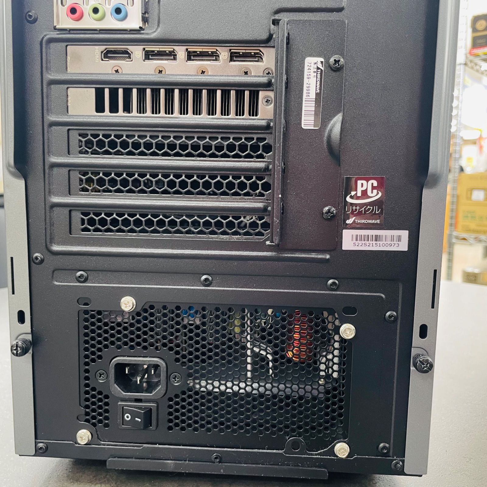 GALLERIA RM5C-R36 RTX3060 ゲーミングPC 中古 - メルカリ