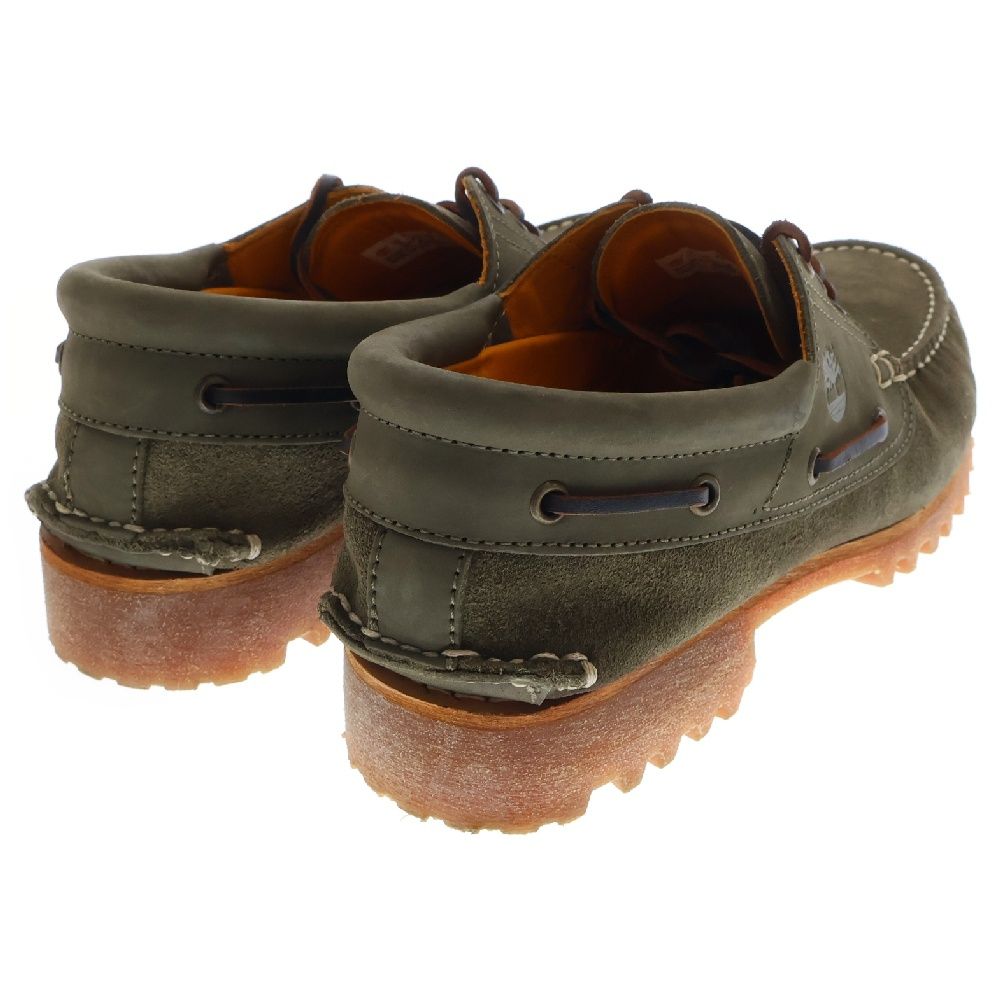 Timberland オリーブ デッキシューズ　スリーアイ　3eye 楽天市場】Timberland 3EYE CLASSIC LUG OLIVE FULL GRAIN TB