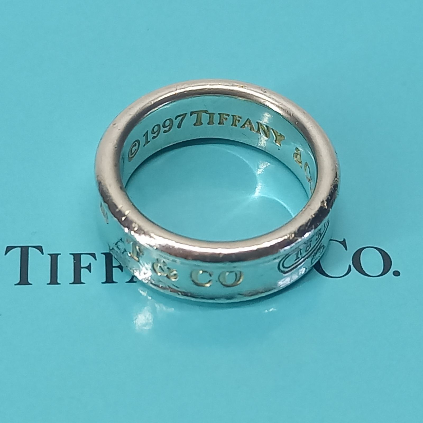 13号 7mm 1837 ナロー リング 925シルバー TIFFANY＆Co